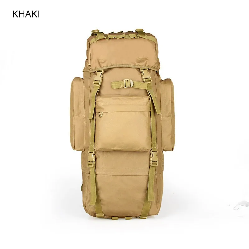 E.T Дракон 65L металлический стальной каркас супер светильник Molle водонепроницаемый нейлоновый мешок водонепроницаемый чехол маслостойкий охотничий мешок PP5-0055