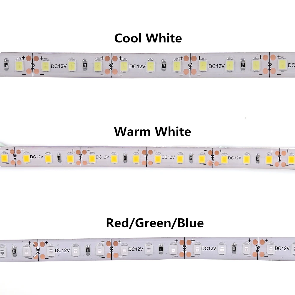 5 м 600 светодиодный s 2835 SMD Светодиодные ленты Водонепроницаемый IP65 DC 12V Высокая Яркость светодиодный ленты 120 светодиодный s/M супер яркий, чем 3528 Светодиодный лента