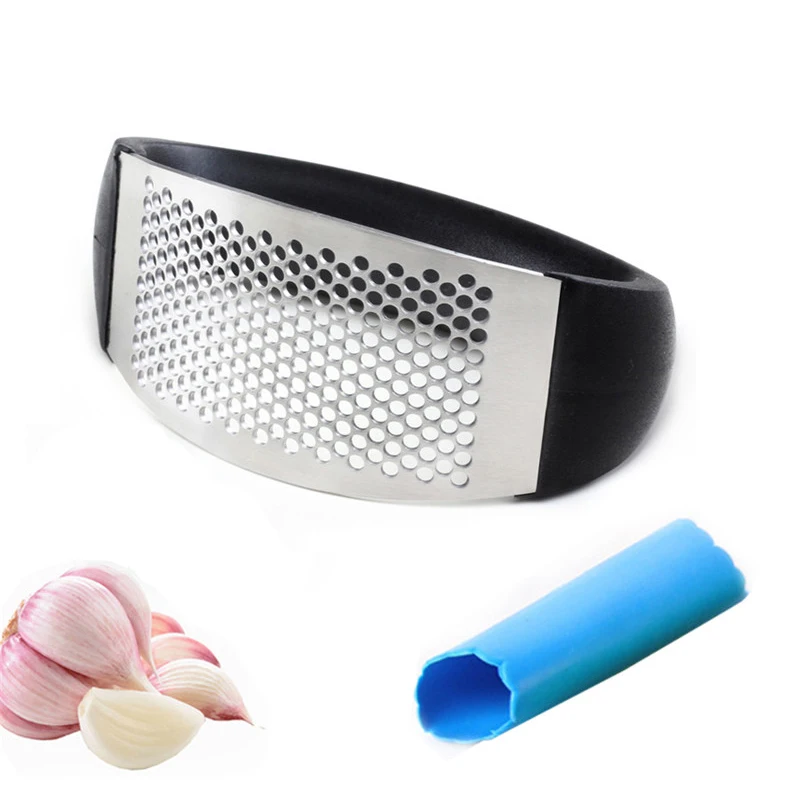 Чесночный Пресс из нержавеющей стали набор для чеснока мясорубка инструменты