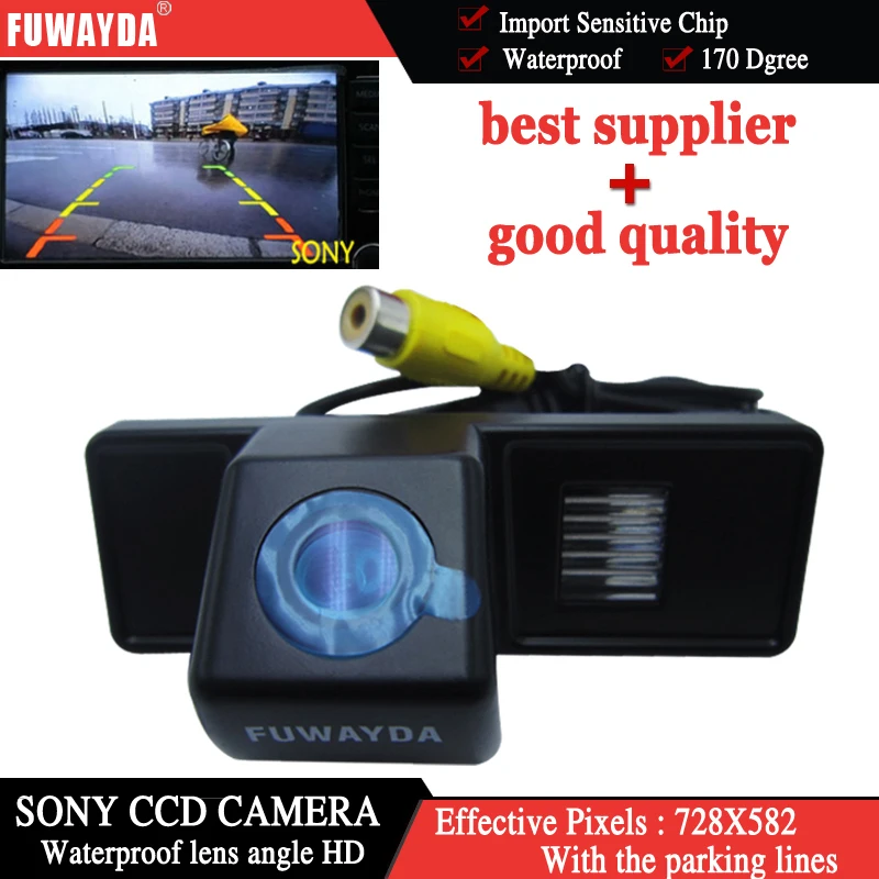 

Автомобильная широкоугольная камера FUWAYDA HD для SONY CCD, запись с камеры заднего обзора и парковочные линии для Mercedes-Benz Vito Viano