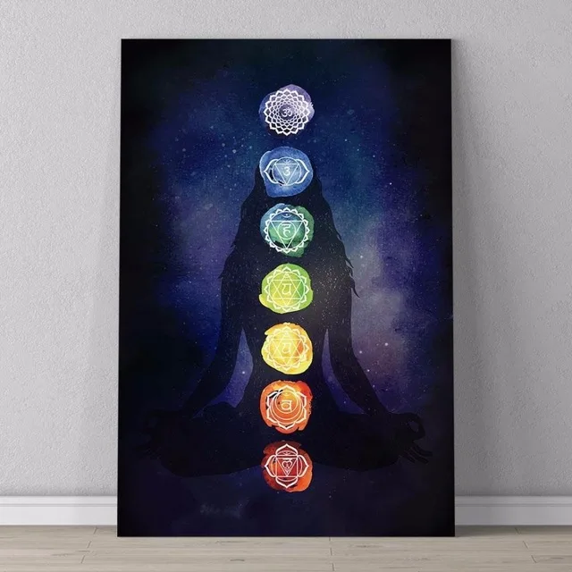 Микрофибровый материал богемная индийская Мандала одеяло 7 Чакра гобеленовое