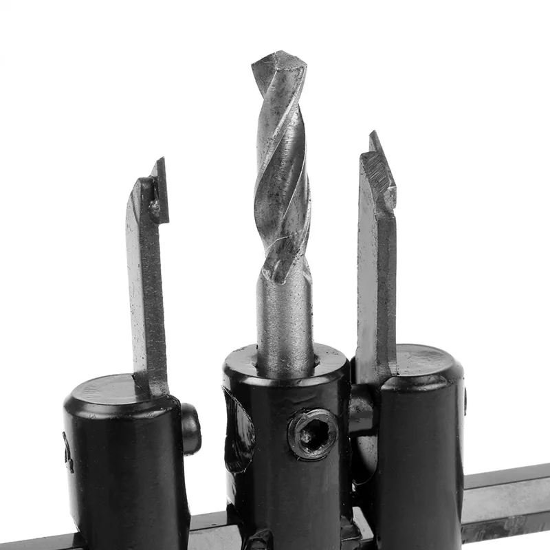 120 мм регулируемые дерево гипсокартон круг резка сверление отверстий бит пила