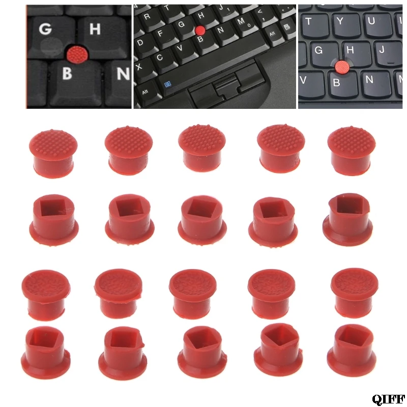 Прямая поставка и оптовая продажа 10 шт. красных шапок для Lenovo IBM Thinkpad Mouse Laptop Pointer