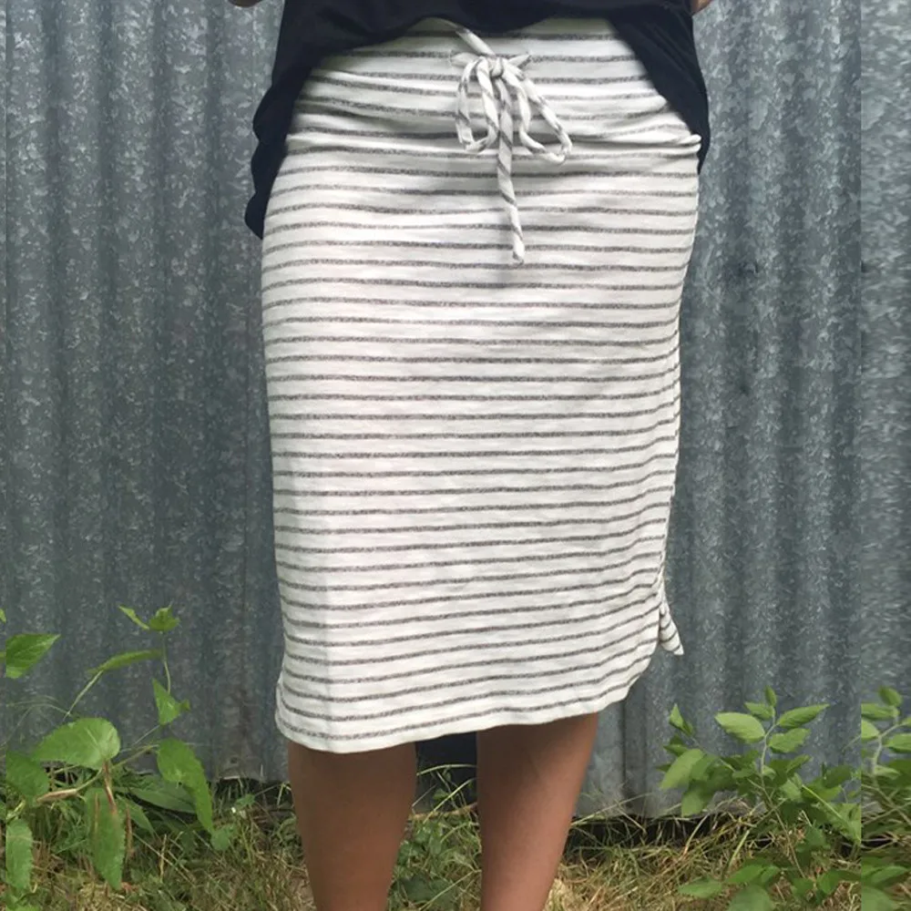 

plus size casual skirt Women Sexy Stripe Skirt Summer Elastic Short Skirt skirts womens 2020 korean style skirt