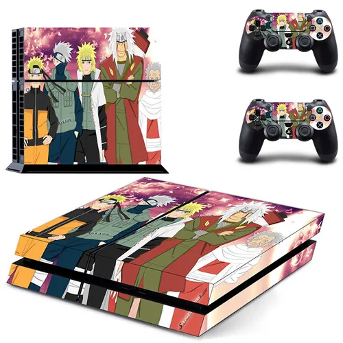 DPTM1115 Аниме Наруто наклейка для PS4 виниловая наклейка, стикер для консоли sony Playstation 4 и 2 контроллера наклейка для PS4 стикер - Цвет: DPTM1115
