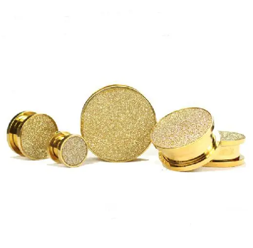 1 пара Эспандер для ушей поддельные ювелирные украшения пирсинга медные сережки