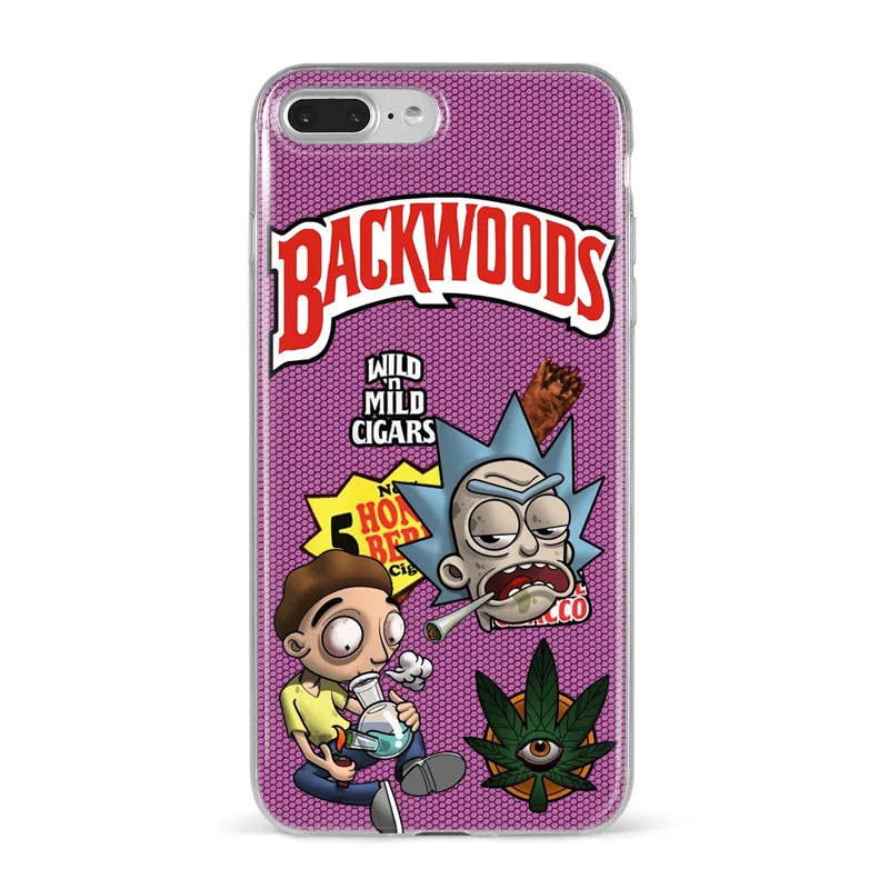 Силиконовый чехол Rick e marty sertao macio caso de telefone для iphone XS XR Max 67 8 Plus 5 6 X