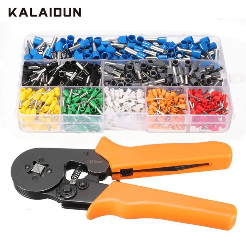 KALAIDUN 6 0 25 мм 10 мм2 23 7AWG обжимные плоскогубцы для зачистки проводов электрические