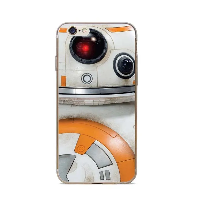 R2D2 BB-8 Звездные войны чехол для iPhone 5 5S SE 8 8Plus 7 7Plus 6 6S Plus телефонные чехлы Apple X XS MAX XR |