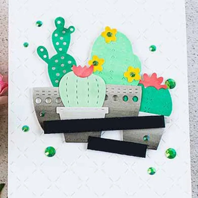Кактус резки металла умирает для DIY Скрапбукинг тиснение сделай сам фотоальбом