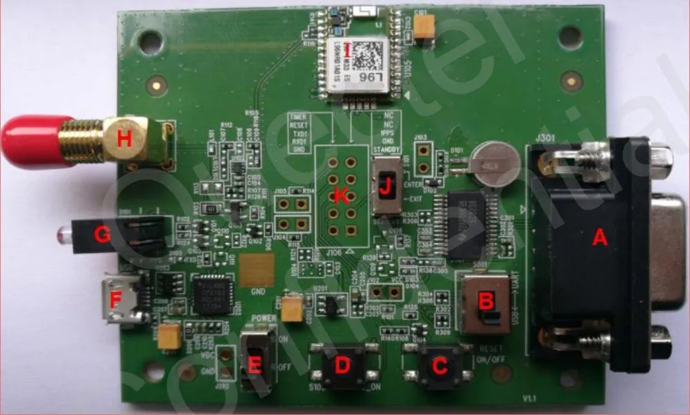 JINYUSHI для L96/L96 M33 плата разработки модуль GPS антенны MT3333 чипсет GLONASS BeiDou Galileo QZSS/33
