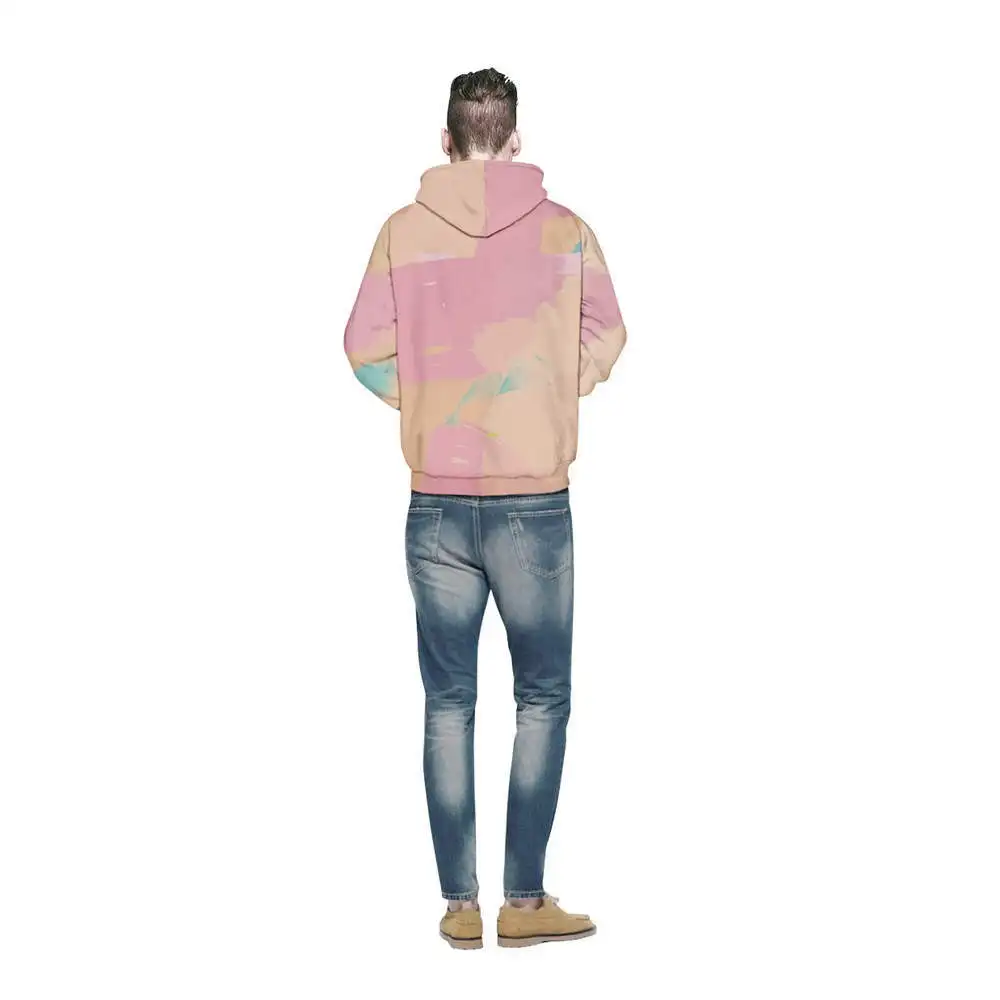 Толстовка мужская с 3d принтом Забавный граффити губ | Мужская одежда