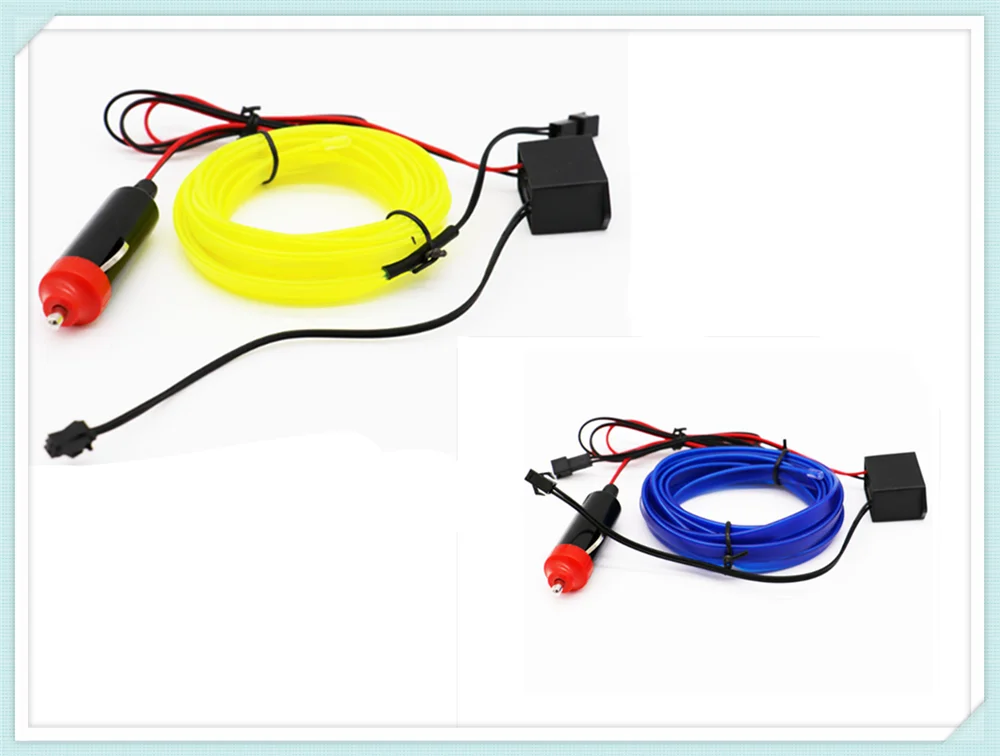 Автомобильные аксессуары 12V LED холодный свет индивидуальная Декоративная полоса