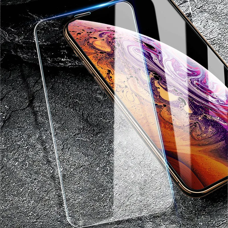Взрывозащищенное Закаленное стекло для iPhone XS Max XR X 9H 0 26 мм Защитная пленка экрана