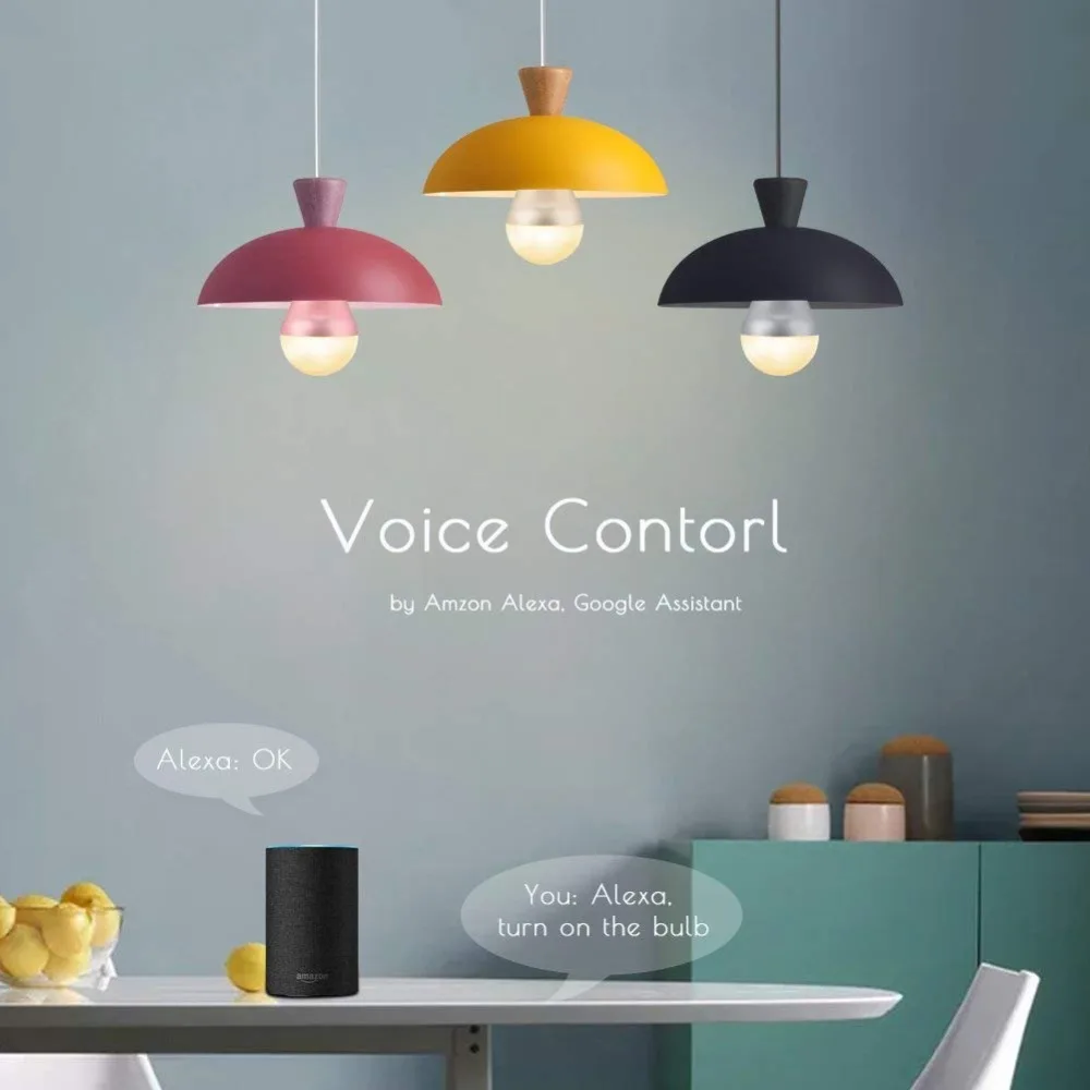 BB динамик Светодиодная лампа Rgb Wifi умная E27/220 В лампа/Wifi/Alexa/Google Home App дистанционное