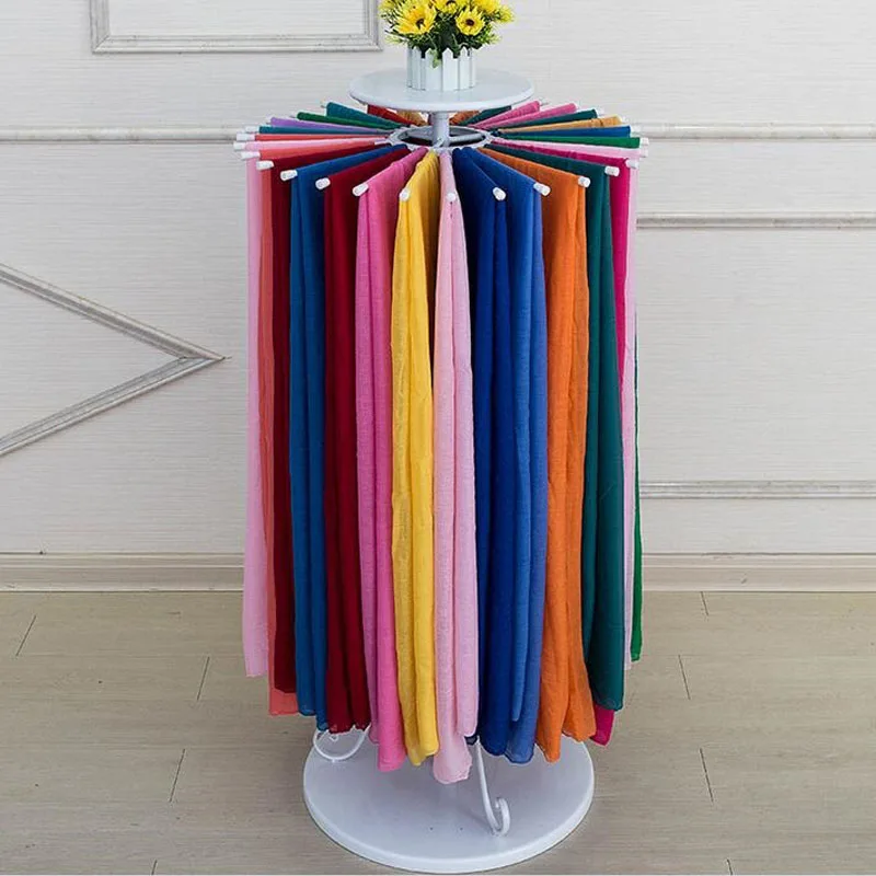 Кованая Железная прядильная ткань для шелковых шарфов магазин одежды белые