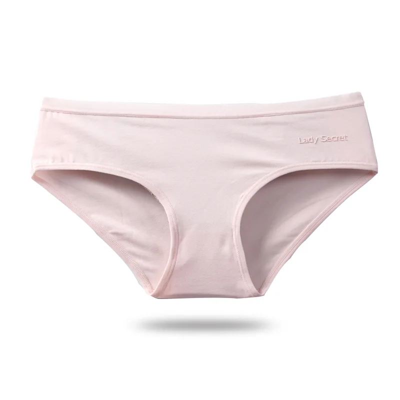 light pink SEEDRULIA, женские сексуальные трусики, трусы больших размеров, нижнее белье для девочек, Cueca Calcinha, шорты, трусы, 95% хлопок, трусы, женское нижнее белье - Цвет: light pink
