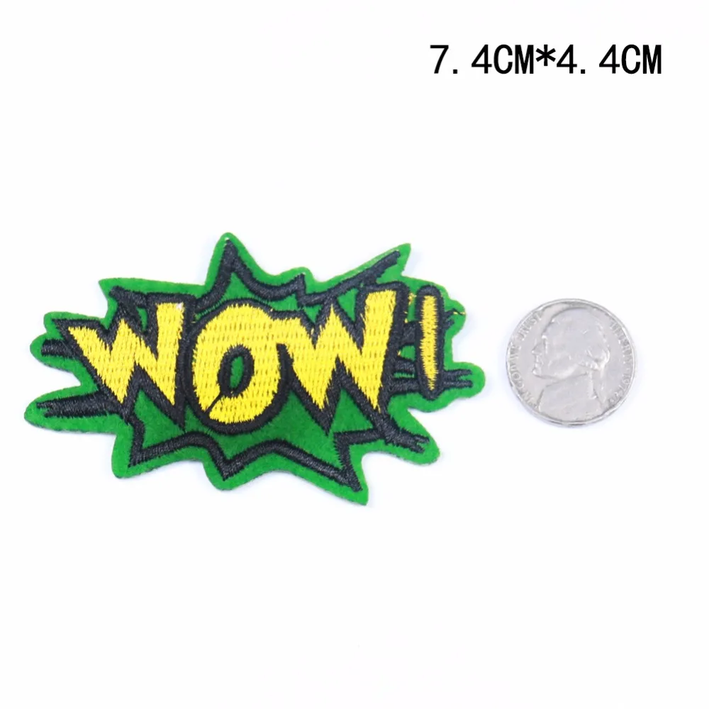 7 стильных наклеек с вышитыми буквами Высококачественная нашивка аппликацией из