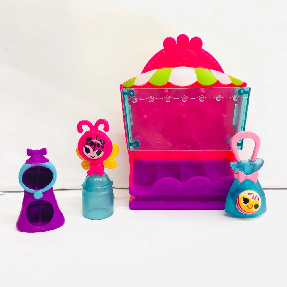 

Original new cute toys Lovely Pet shop animal Pet Cute Scene pet house action figure littlest doll Little gift girl toy