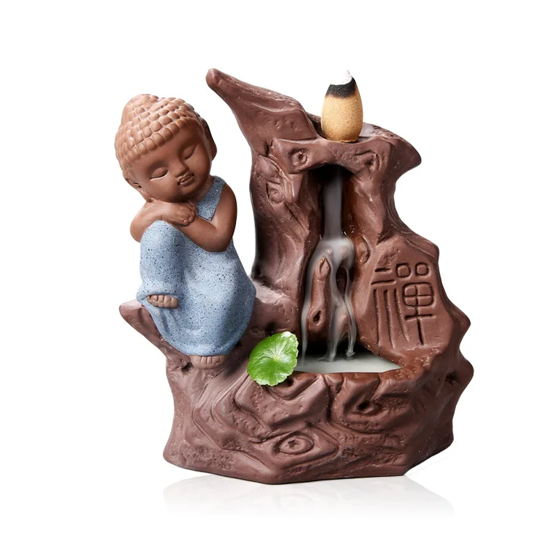 Домашний декор креативный буддизм монашеские благовония Будды горелка конусы