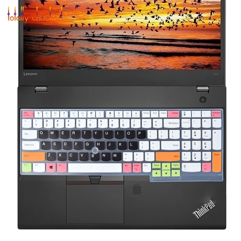 Для Lenovo Thinkpad P51S P52S E580 T570 T580 15 6 дюймов силиконовый чехол для клавиатуры защита кожи