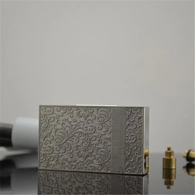 Лидер продаж 2020 газовая зажигалка роскошная Ретро Зажигалка с цветочным узором