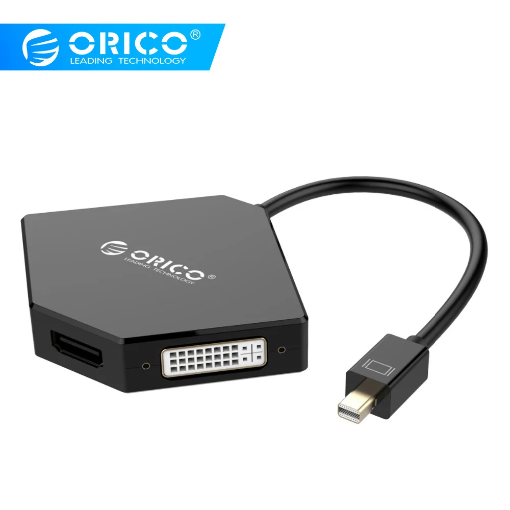 Адаптер ORICO DPT HDV3 DP к HDMI DVI VGA кабель Thunderbolt порт дисплея для Apple MacBook Air Pro IMac|to hdmi|hdmi