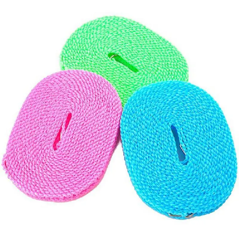 3 м/5 м веревка для сушки одежды на открытом воздухе подвесная ветрозащитная