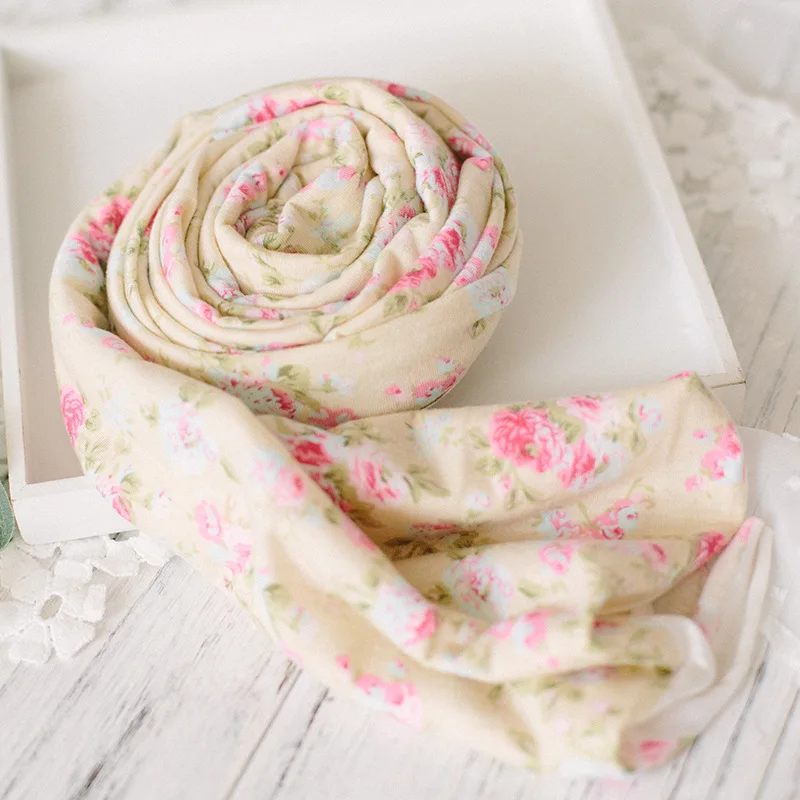 Хлопковая эластичная ткань для новорожденных 45x168 см|cotton newborn cotton wrap|photography
