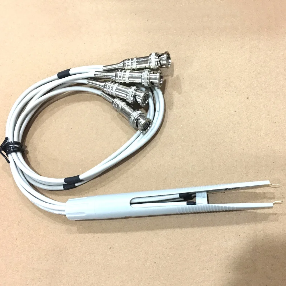 Новинка 1 комплект Кельвин Зажим IC SMD тестовый зажим для LCR Meter с 4 тестовыми