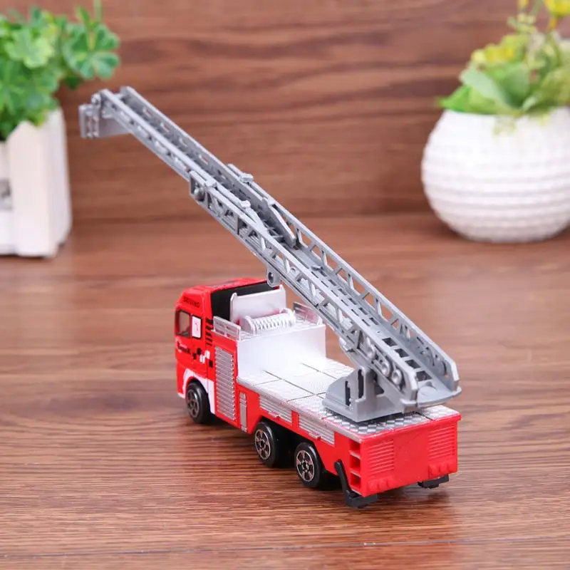 

Kids Small Fire Engine Model Alloy Vehicles High Simulation Mini Fire Engine Model Alloy Vehicles Truck Toy Kids Collection Gift