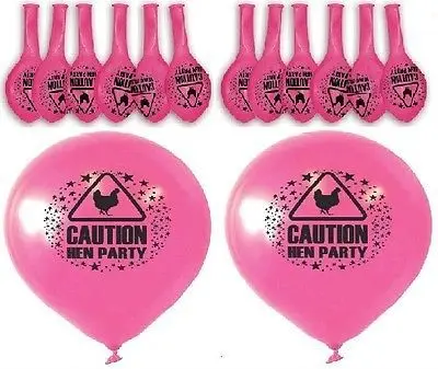 Вечерние Розовые воздушные шары для курицы 10 шт. вечерние девичника взрослых |