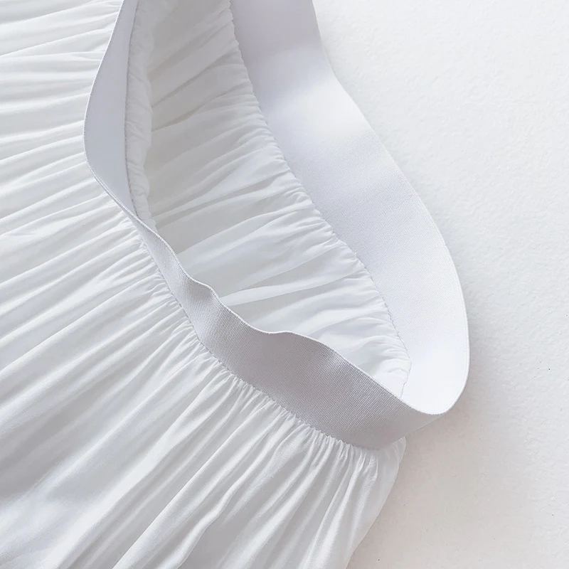 TIGENA/красивая плиссированная юбка-пачка с оборками на подоле Женская мода 2019