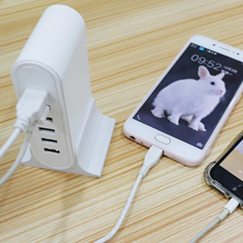 6USB Chargers 5V6A Mobile Phone Charging Socket Travel Wall Power Adapter Universal 6Ports EU UK US AU To usb Conversion socket | Мобильные