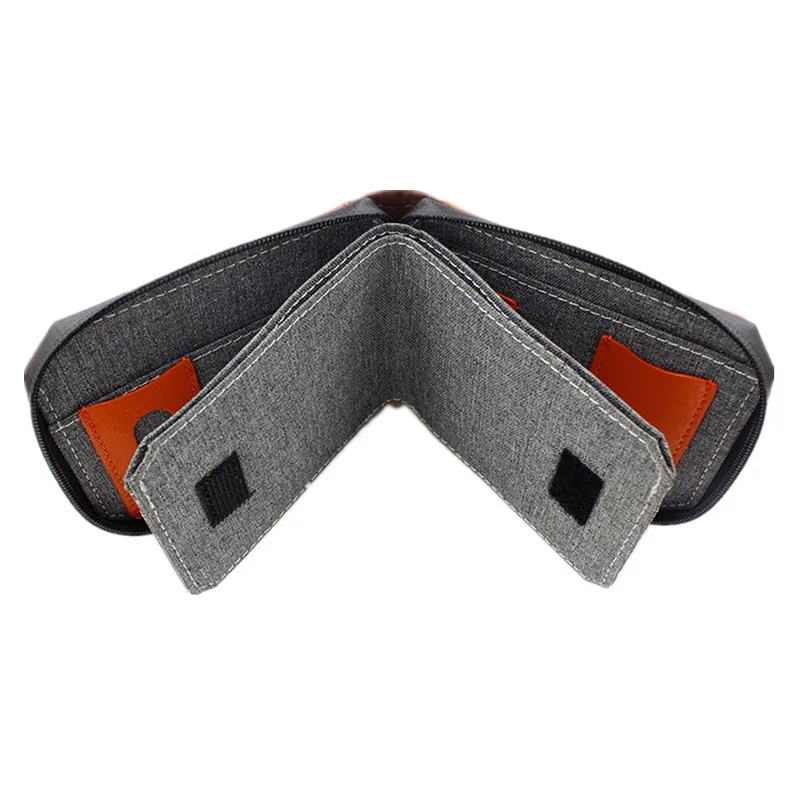 Мужской кошелек с блокировкой Rfid кожаный из натуральной кожи короткий