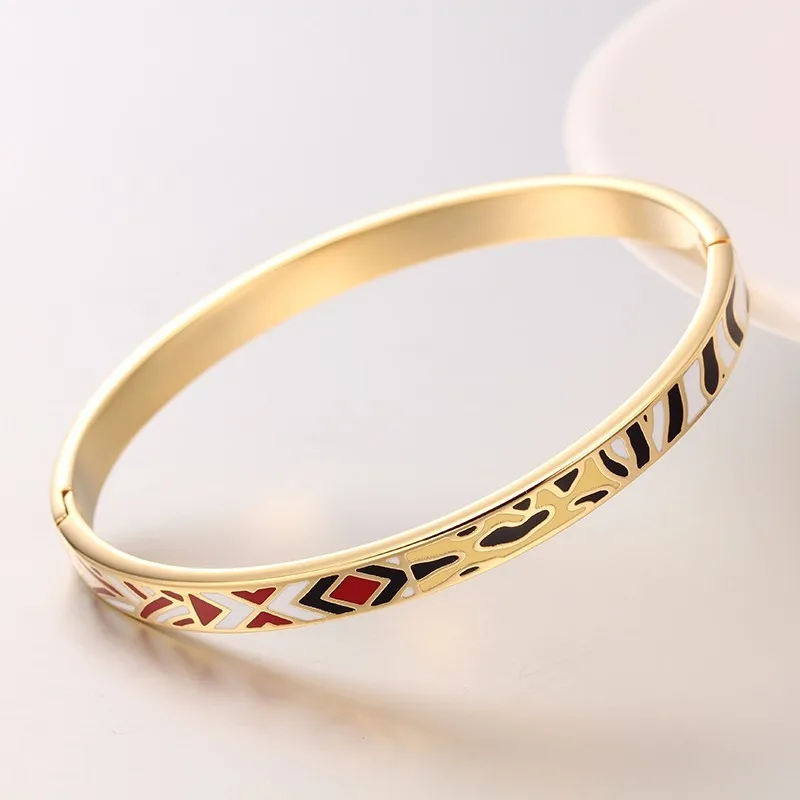 R &amp X detaux Boda женские ювелирные изделия 6 мм браслет из нержавеющей стали Bijoux Femme Fine