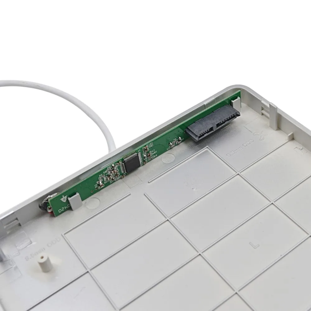 Внешний чехол USB 2,0 для Macbook Air Pro со слотом 9,5 мм 12,7 мм SATA Superdrive оптический привод Optibay Caddy