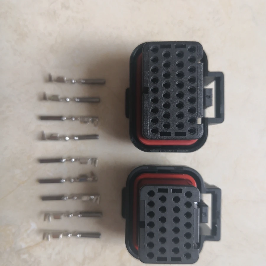 26 + 34 Pin/Way TE AMP Superseal Autosport ECU/ECM разъем с набором клемм для Haltech Elite 1000/2500|Кабели