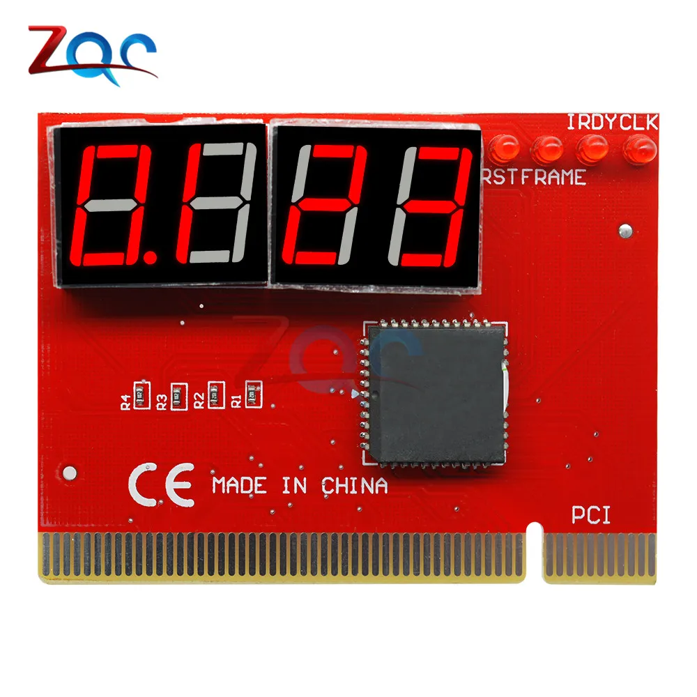 Светодиодный 4 значный диагностический тестер PCI компьютерный ПК анализатор