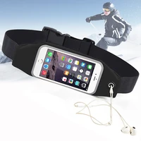 cell phone belt running bag waist smartphone case waterproof cover transparent pouch exercise gym fanny pack for phone sport 6 3
