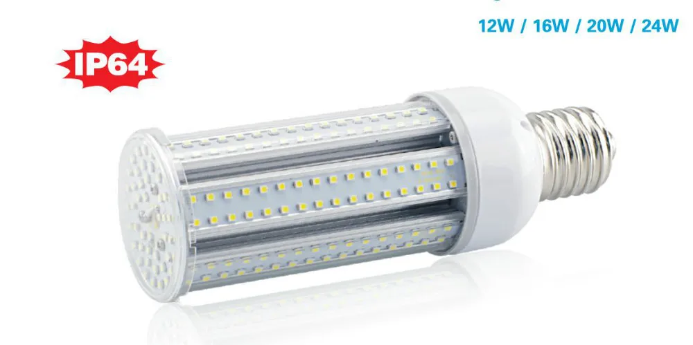 16 Вт E40/E27 LED кукурузный свет/LED уличный свет E27/E40 светодиодные уличные лампы 360