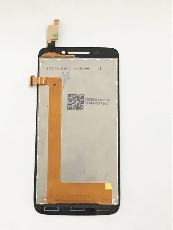 Высокое качество 4,7 дюймов для lenovo 650 lenovo S650 ЖК-экран+ кодирующий преобразователь сенсорного экрана в сборе черно-белый цвет с лентой