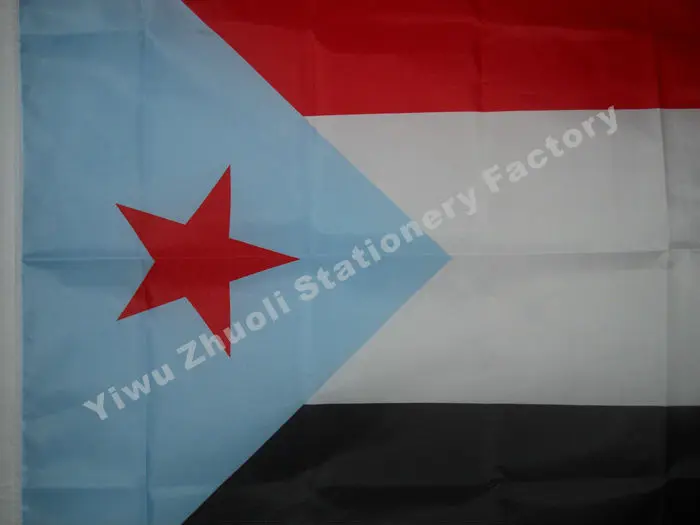 South Yemen Flag 3X5FT 90X150CM 100D Polyester Double Stitched High Quality Banner 60X90CM Ensign Free Shipping | Дом и сад