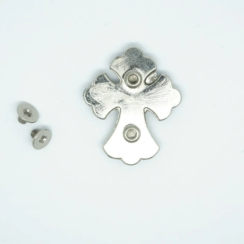 Антикварная крест ремень Concho Screwback Rhinestone Кончо Кожевенное ремесло для пояса DIY Аппаратные средства Кристалл ремень Интимные аксессуары