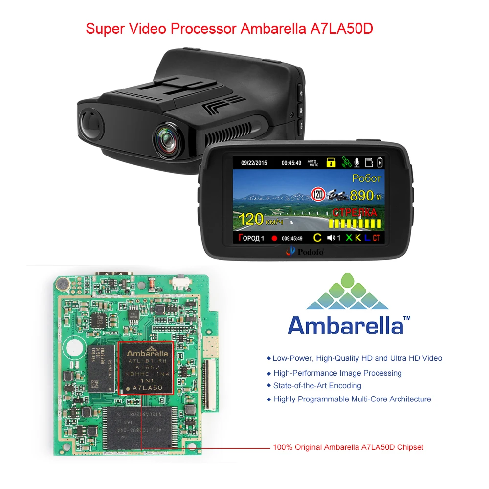 Авто FHD 1080P регистратор скорость Cam Анти радар Dash Автомобильный видеорегистратор