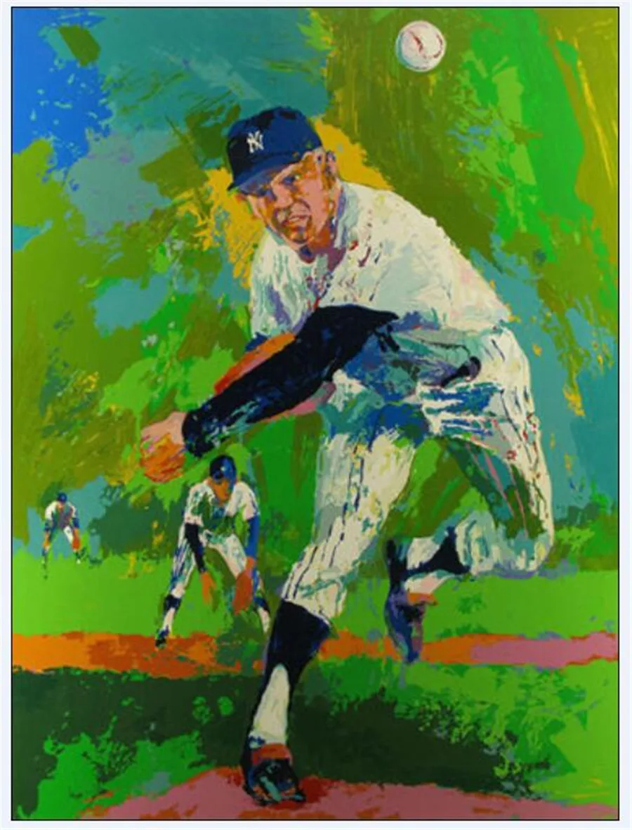 LeRoy Neiman музыка и спорт событие цветной принт Холст Картина гостиная спальня