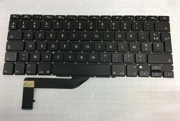 100% новый FR Французский Клавиатура для MacBook pro retina 15 4 &quotA1398 Французская клавиатура