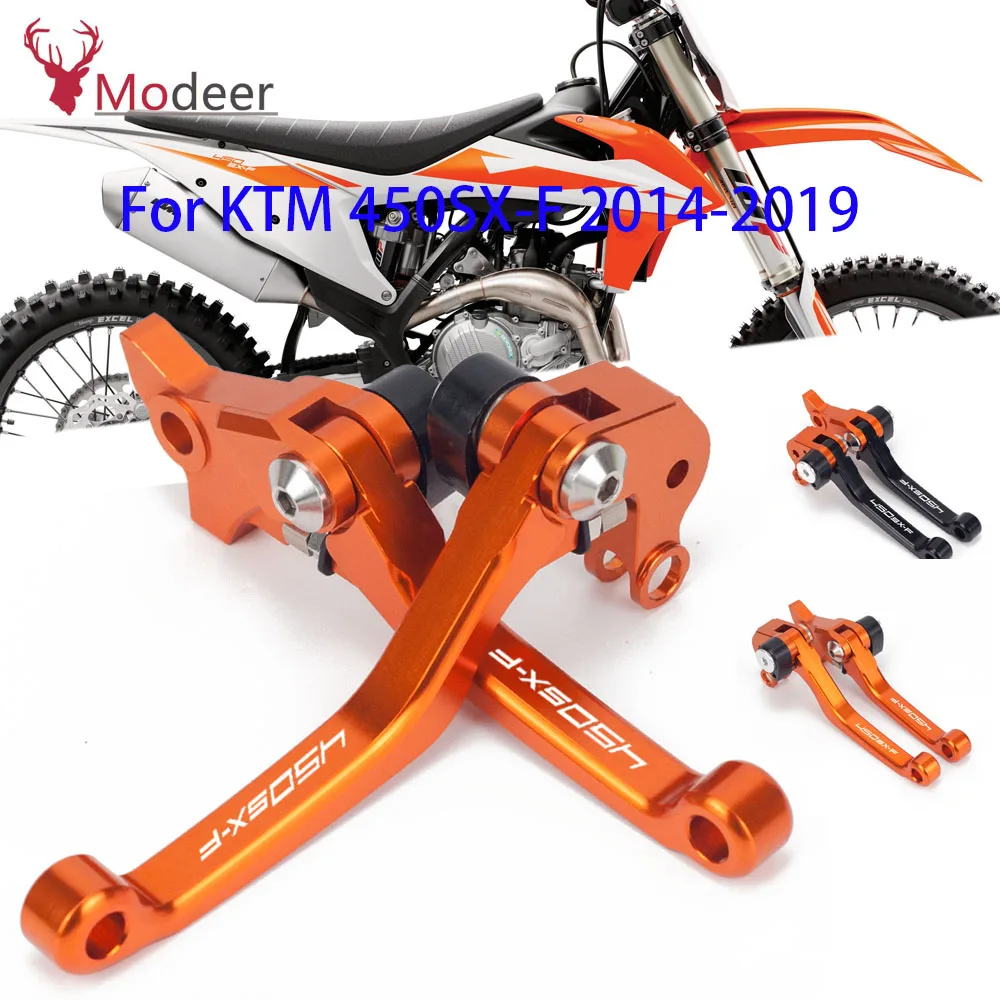 Для 450SX F 450 SX SXF 2014 2015 2016 2017 2018 2019 2020 2021 рычаги сцепления мотоцикла CNC поворотный