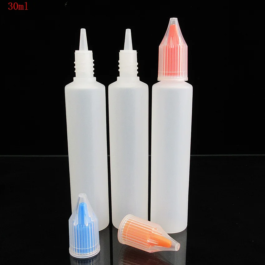 Пластиковая бутылка с пипеткой в виде единорога 60 мл 10 шт.|Многоразовые бутылки| |