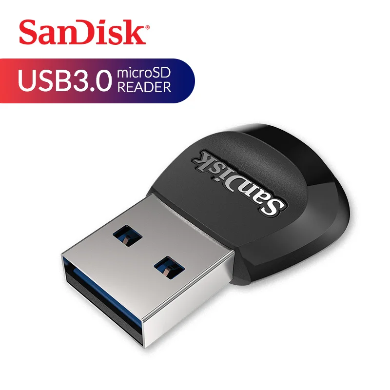 Двойной Флеш накопитель SanDisk Memory Card Reader Mobilemate USB 3 0 считыватель 170 МБ/с. Скорость